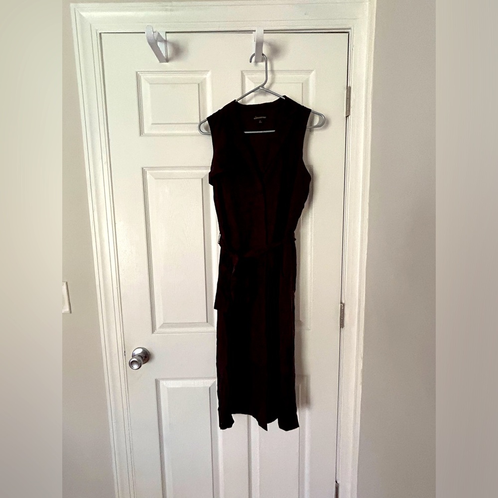 Banana Republic Black Midi Dress